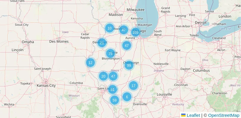 Free Air Near Me in Illinois