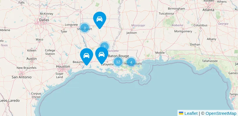 Free Air Near Me in Louisiana