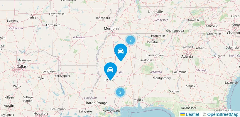 Free Air Near Me in Mississippi