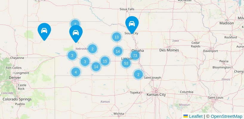 Free Air Near Me in Nebraska